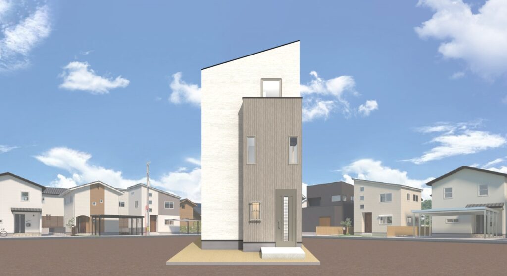 No.53 12坪3階建て!畳コーナーや書斎もあるおしゃれでコンパクトな家