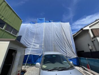 静岡県事務所新築工事　工事進捗👷‍♂️