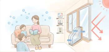 暑さの入り口になりやすい窓