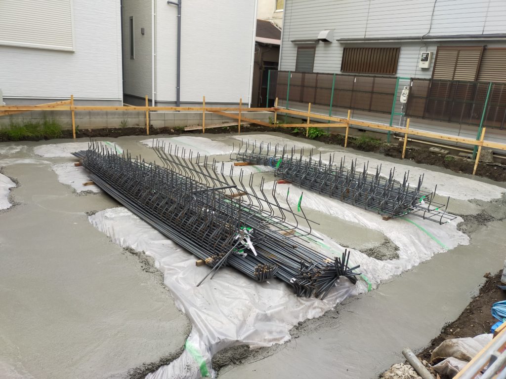 足立区新築住宅S様邸 基礎工事を進めています🏠