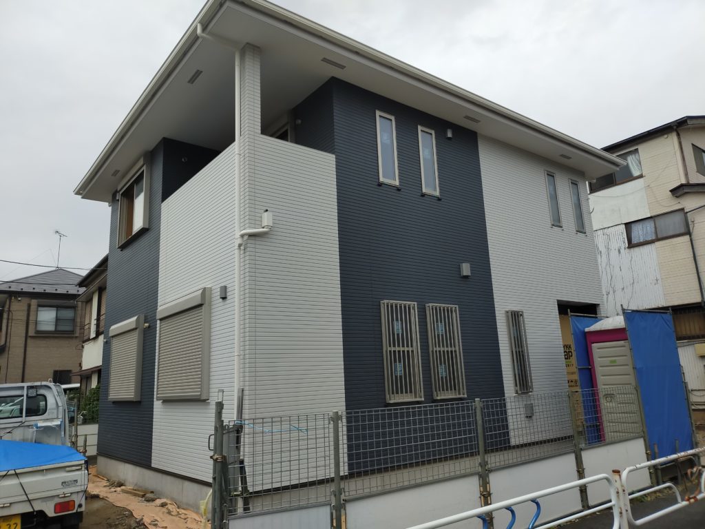 江戸川区新築建て替え住宅S様邸 素敵な外観がお目見えです🏡
