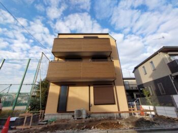 江戸川区新築注文住宅T様邸 外観👷♂️