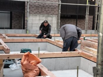 江戸川区K様邸 土台工事👷♂️