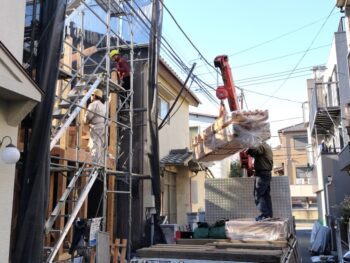 江戸川区O様邸上棟