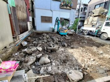 江戸川区N様邸地盤改良工事