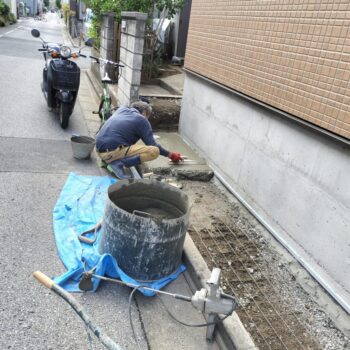 江戸川区N様邸　外構工事その2👷‍♂️