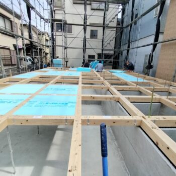 江戸川区N様邸床断熱