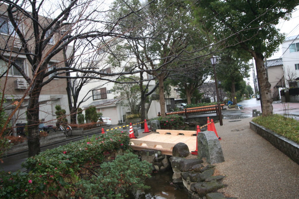 親水公園の橋　完成しました！