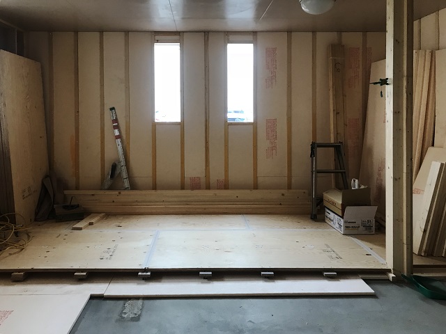 エアーリフォーム現場3日目