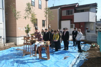 江戸川区N様邸地鎮祭