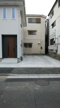 江戸川区新築建て替え注文住宅S様邸 外構工事🏡