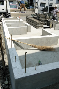 江戸川区新築注文住宅K様邸 基礎立ち上がり👷♂️