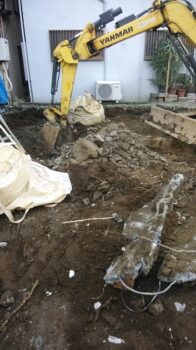 江戸川区N様邸根切り