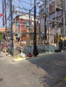 江戸川区N様邸上棟