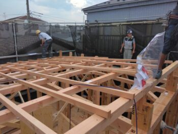 江戸川区N様邸上棟