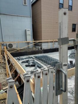 江戸川区N様邸配筋準備