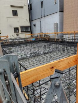 江戸川区N様邸配筋工事