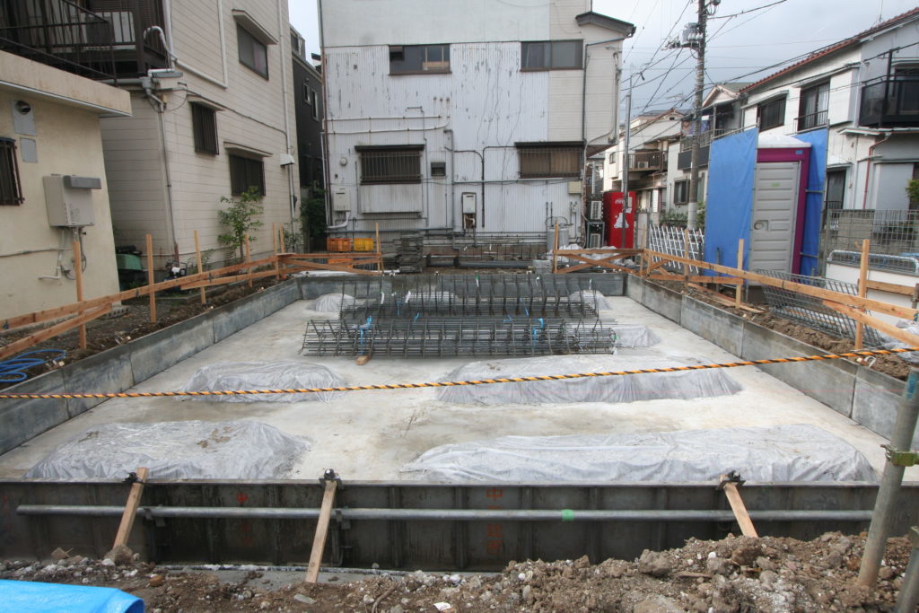 江戸川区新築建て替え住宅S様邸 基礎工事🏡