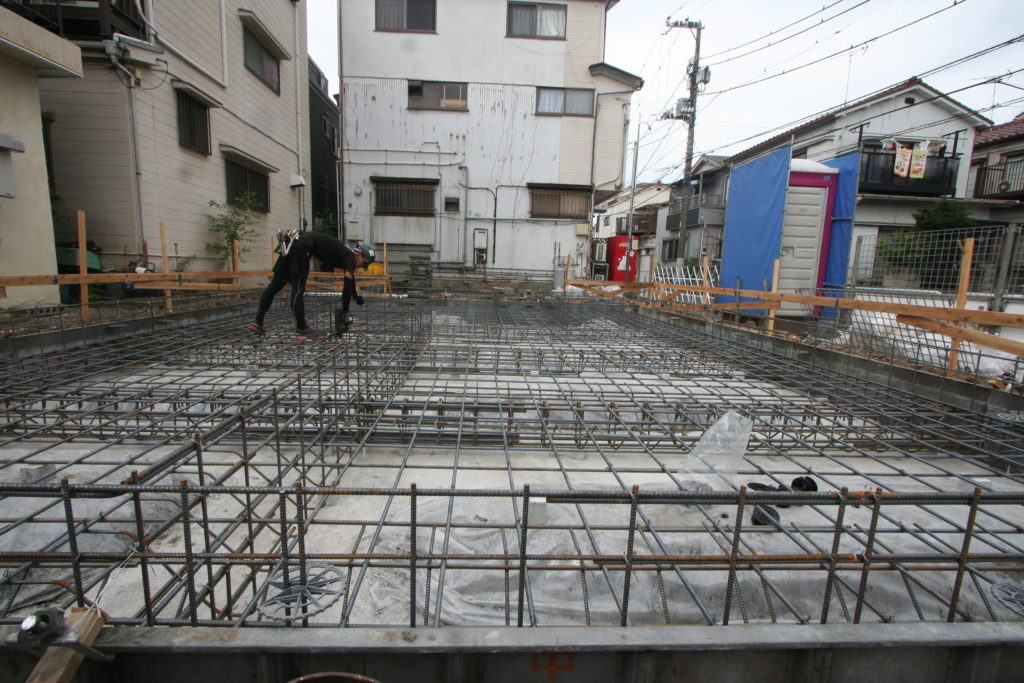 江戸川区新築建て替えS様邸　基礎工事進捗🏠