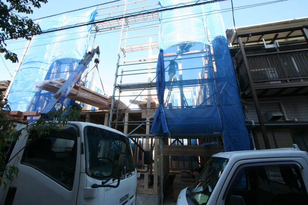 足立区新築住宅S様邸 待ちに待った上棟です!🏡