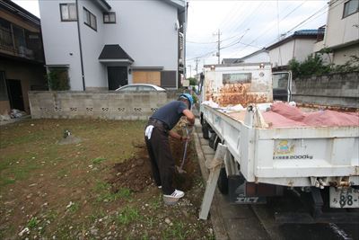 基礎工事、進行中です!