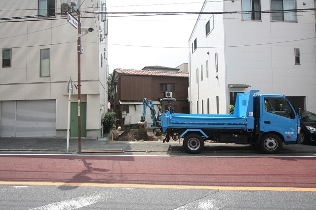 掘削工事、はじまりました