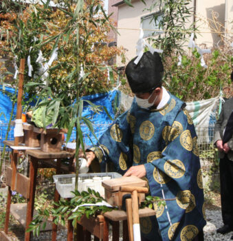 地鎮祭直会