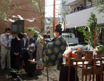 地鎮祭しゅうばつ