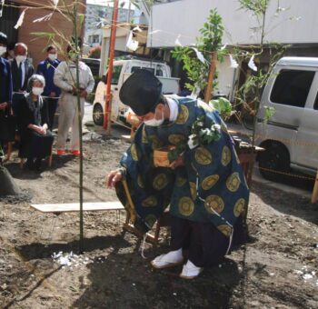 地鎮祭四方祓いの儀