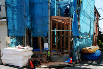 江戸川区新築注文住宅K様邸 上棟👷♂️