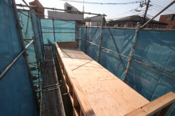江東区新築注文住宅S様邸 屋根工事👷♂️