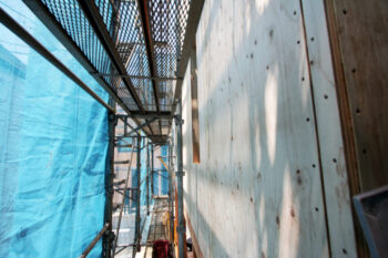 江東区新築注文住宅造作工事壁合板