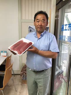 大美賀木材さんに頂きました!🐟