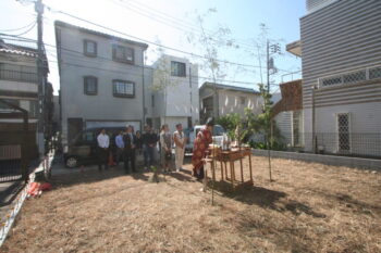 江戸川区K様邸地鎮祭