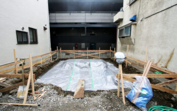 江戸川区O様邸 根伐り・水盛り遣り方👷♂️
