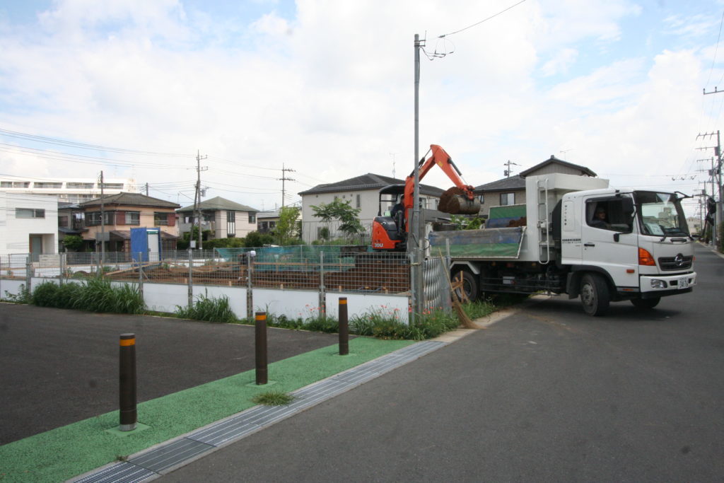 流山市の保育園　基礎工事が進んでいます！