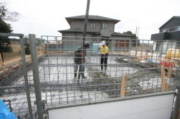 八千代市A様邸 ベース打設👷♂️