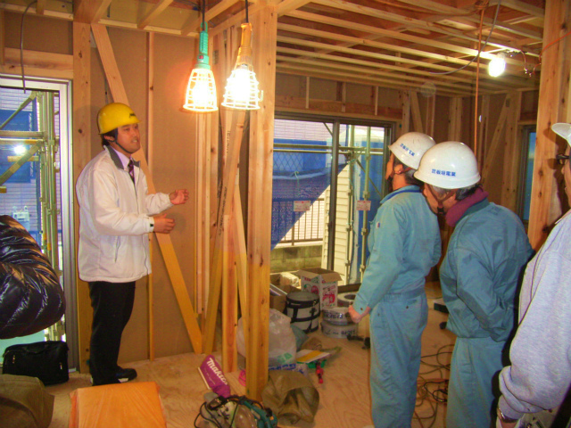 【市川市柏井町 長期優良住宅】 富士山の見える家 施工日誌 12/3