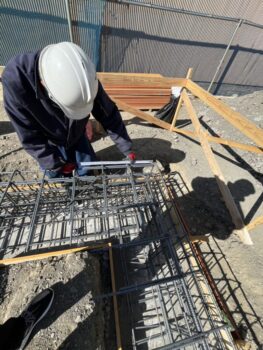 静岡県事務所新築工事 配筋検査👷♂️