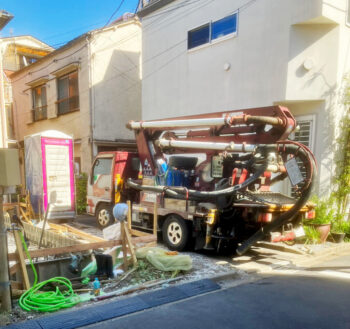 江東区新築注文住宅S様邸　配筋工事 👷‍♂️