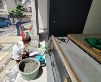 江戸川区K様邸 玄関アプローチ👷♂️