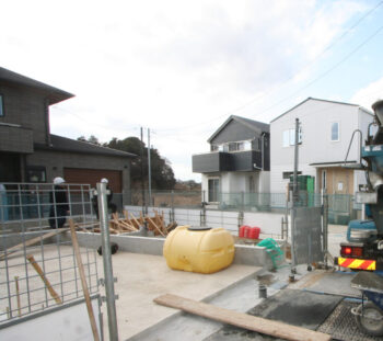 八千代市A様邸基礎立ち上がり