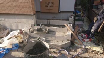 江戸川区N様邸　外構工事その1👷‍♂️