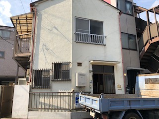 墨田区新築建て替え住宅H様邸　解体が始まります🏠