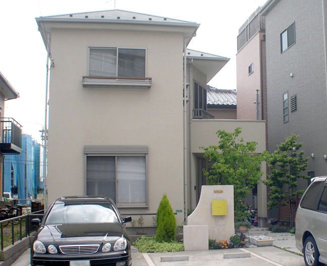 シンプルモダンな採光の良い間取りの２階建て注文住宅：江戸川区
